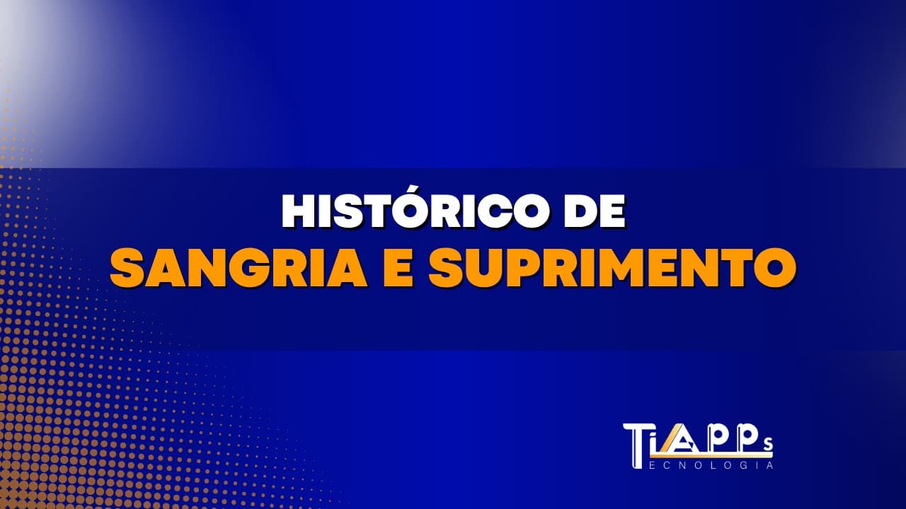 📊 Como visualizar o relatório de histórico de sangria e suprimento no PDV
